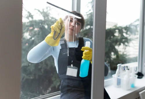 Nettoyage de vitres intérieures et extérieures à Sauvagnas